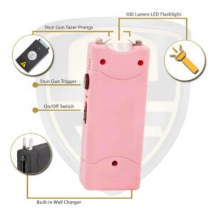 small pink taser