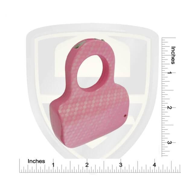 Streetwise Ring Stun Gun Pink Carbon Fiber