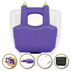 ring stun gun purple