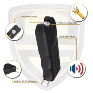 Best Stun Gun Multifunction Black