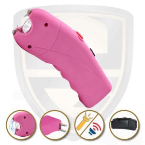 stun gun with holster pink