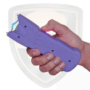 law enforcement stun gun purple