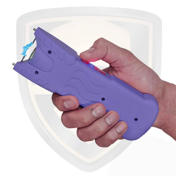 law enforcement stun gun purple