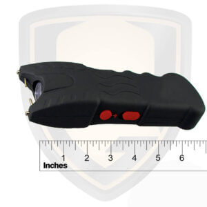 police grade stun gun black