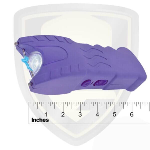 police grade stun gun purple