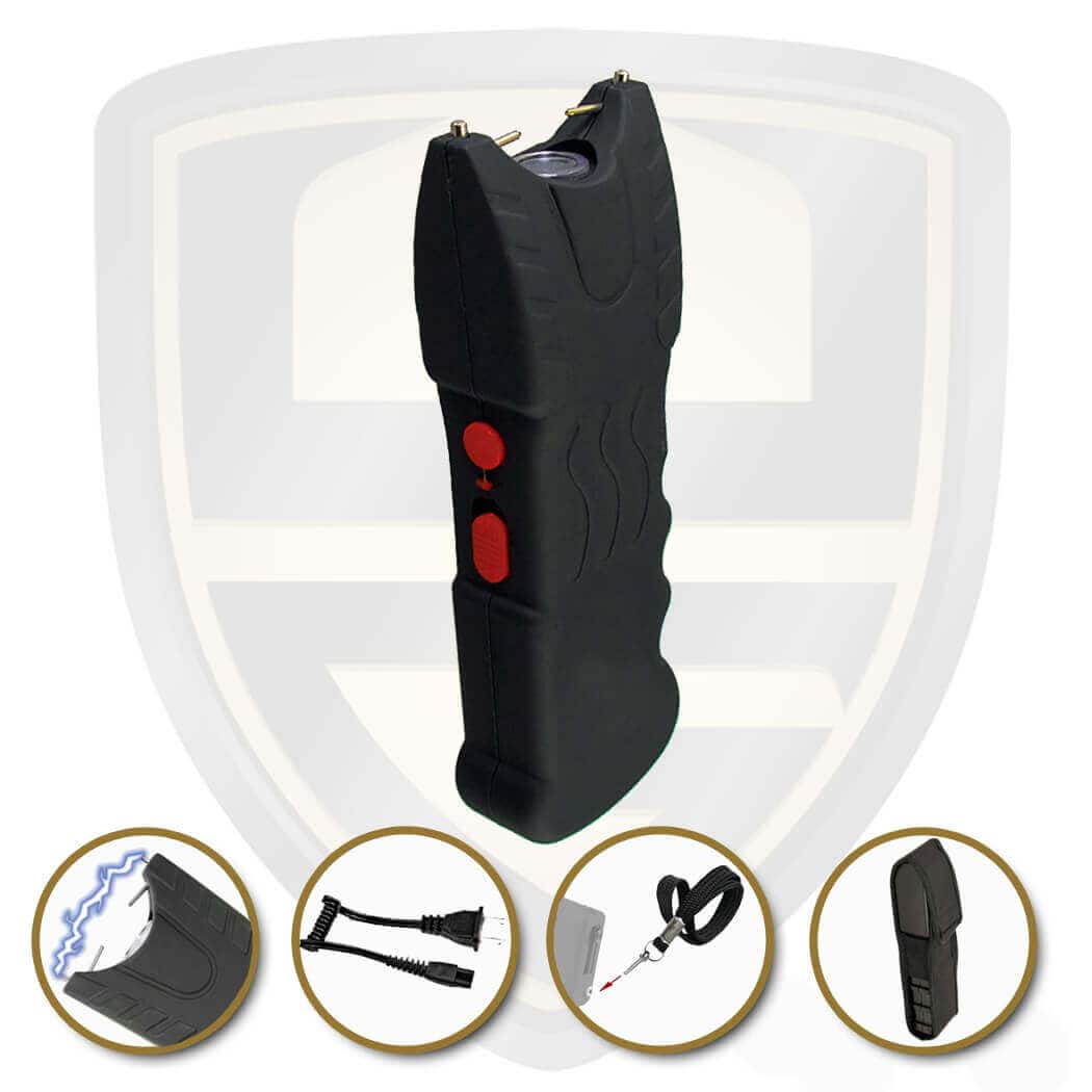 police stun gun black