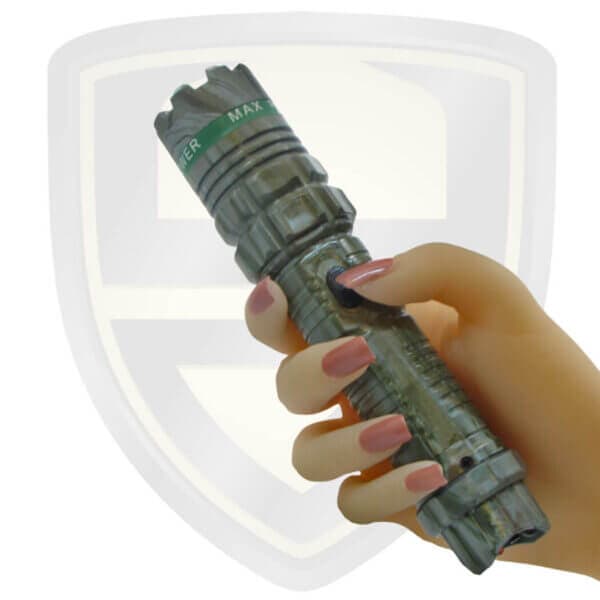 police tazer flashlight camouflage