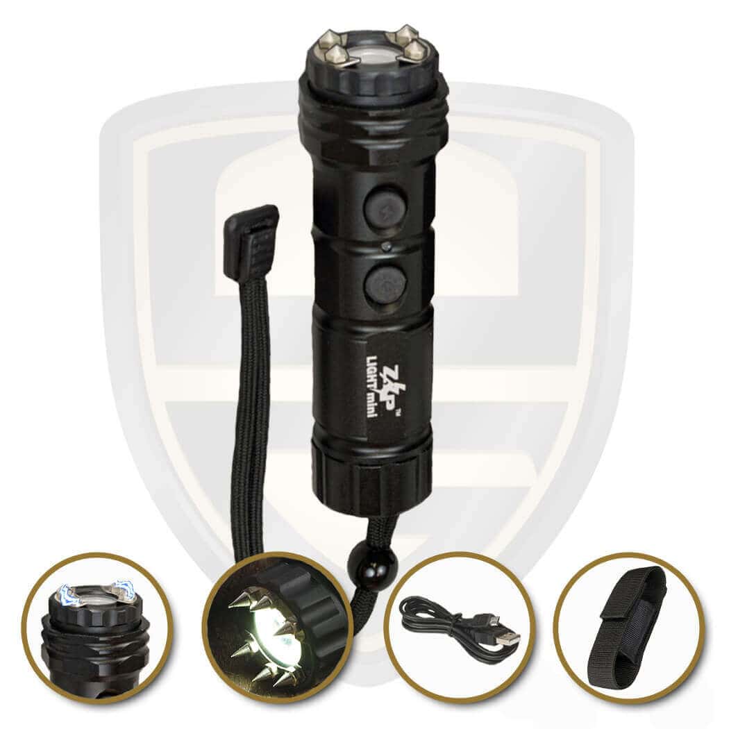 zap light mini stun flashlight zaplm