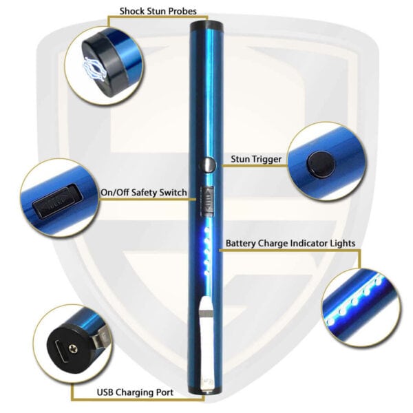 taser pen blue