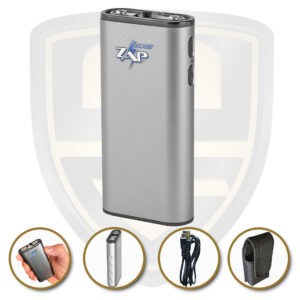 zap stun gun edge grey