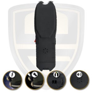 stun gun with alarm