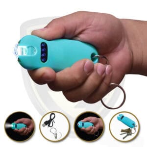 miniature stun gun blue