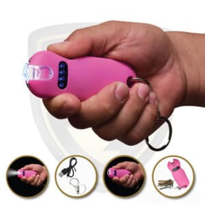 miniature stun gun pink