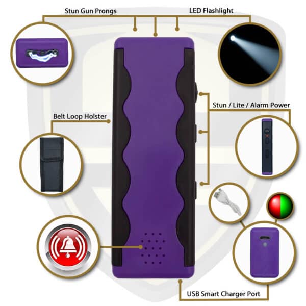 stun gun for women purple