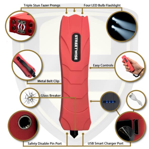 serpent streetwise stun gun pink