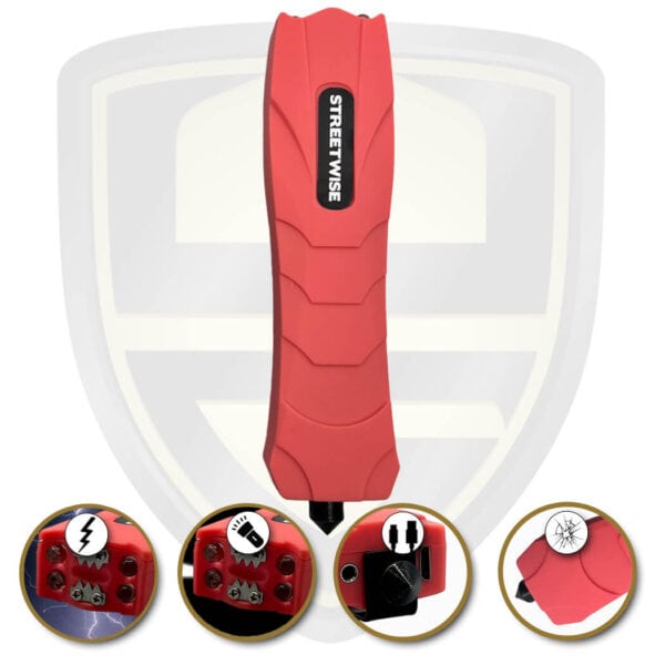 streetwise serpent stun gun tazer pink