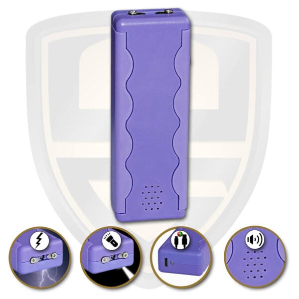 best stun gun for women purple color