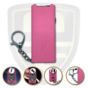 keychain taser pink