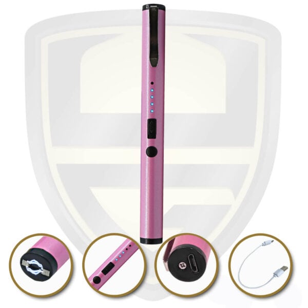 stun gun pen taser pink