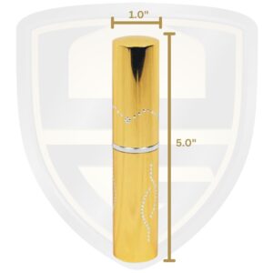 lipstick stun guns gold