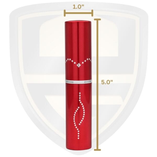 lipstick stun guns red