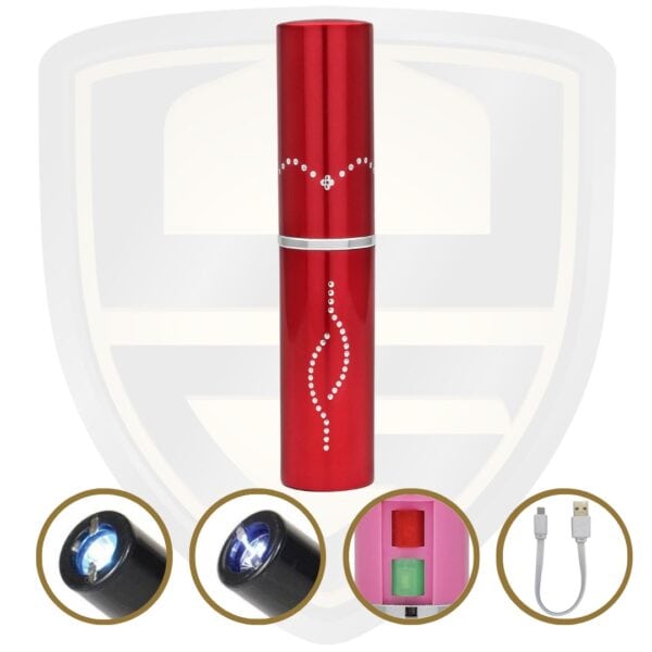 stun gun lipstick red