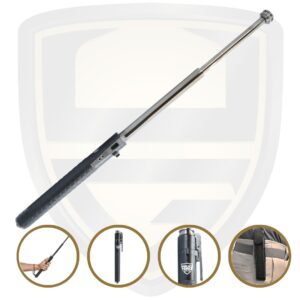 21" spring loaded police baton