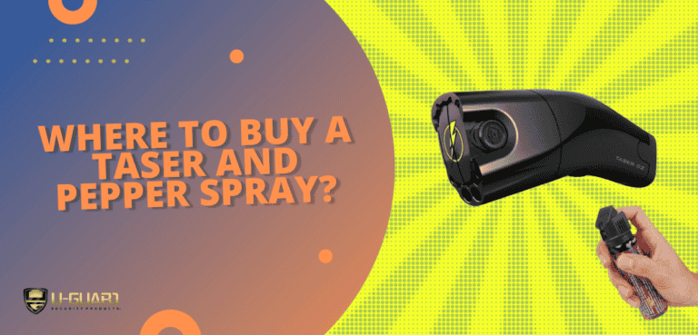 Where to buy a taser and pepper spray? Article on the best placed to purchase self defense products.